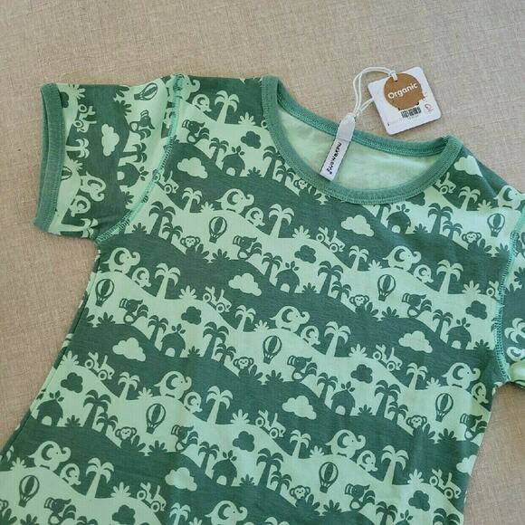 Maxomorra Green Jungle Landscape Dress - Picture 2 of 7